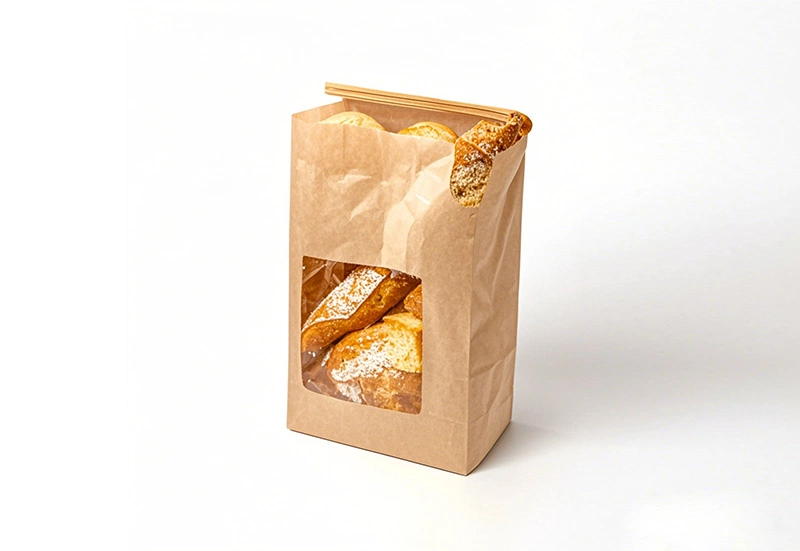 Paper Bags with Clear Window