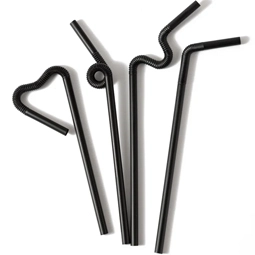 Plastic Flexible PP Straws