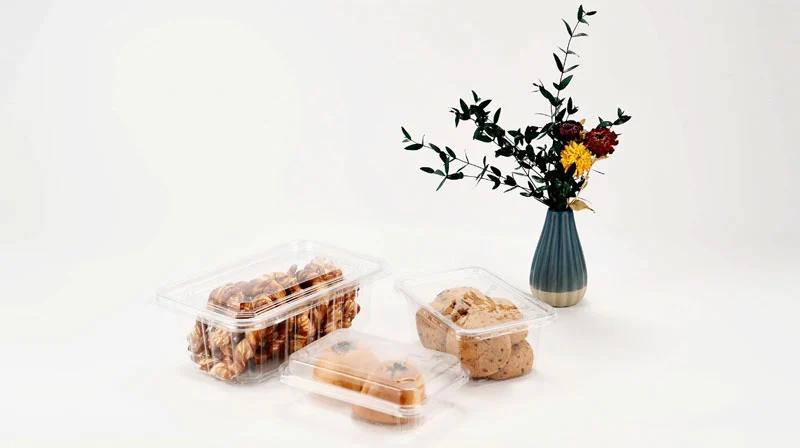 Transparent Packaging Containers For Baking Products