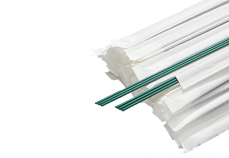 Degradable PLA Three-Hole Coffee Straw