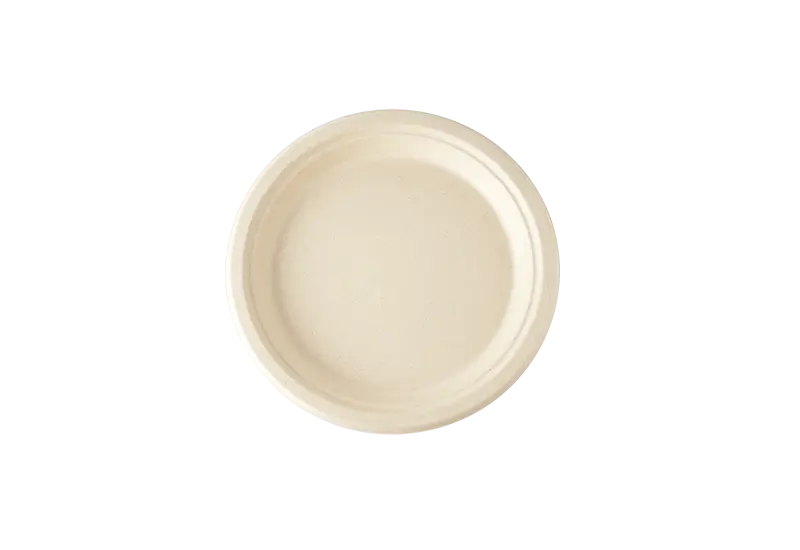 9-inch Sugarcane Pulp Plate