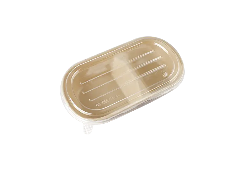 Two Compartments Of Food Containers With Different Capacities