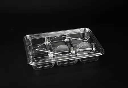 High-quality 6-compartment Pastry Box