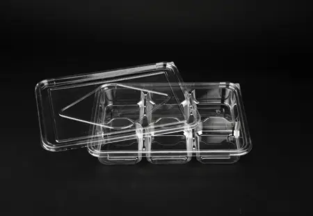 High-quality 6-compartment Pastry Box