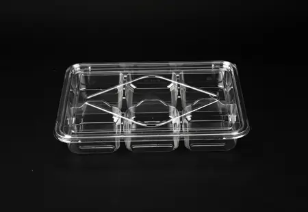 High-quality 6-compartment Pastry Box