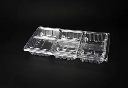 5-Compartment PET Bakery Container