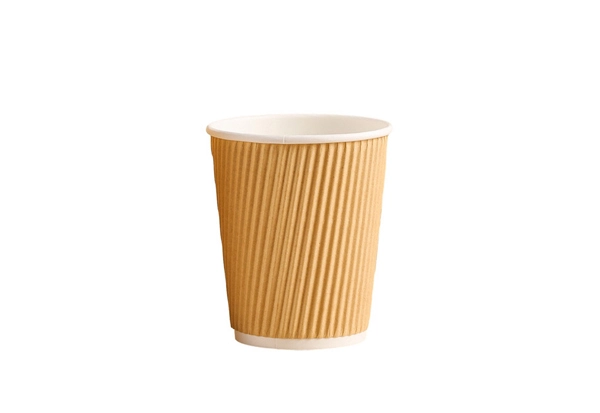 8oz Ripple Wall Paper Cups For Coffee