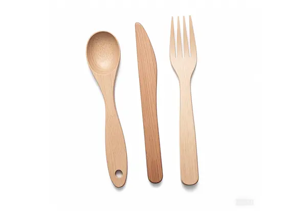 Disposable Bamboo Cutlery Set