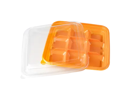 9-compartment Disposable Plastic Baking Box