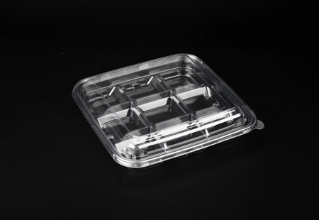 9-compartment Disposable Plastic Baking Box