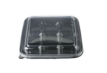 9-compartment Disposable Plastic Baking Box