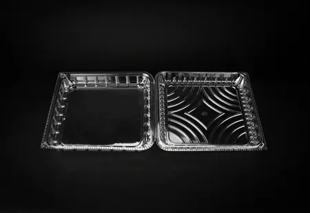 Clamshell Clear PET Container For Bakery