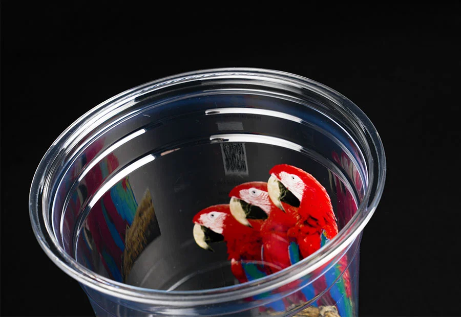 Parrot Logo PET Cup