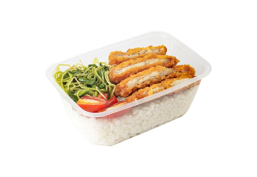 Transparent Large Plastic Lunch Box