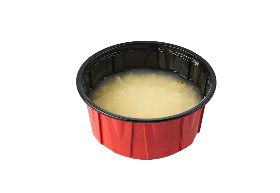 360ml Red And Black Lunch Bowl