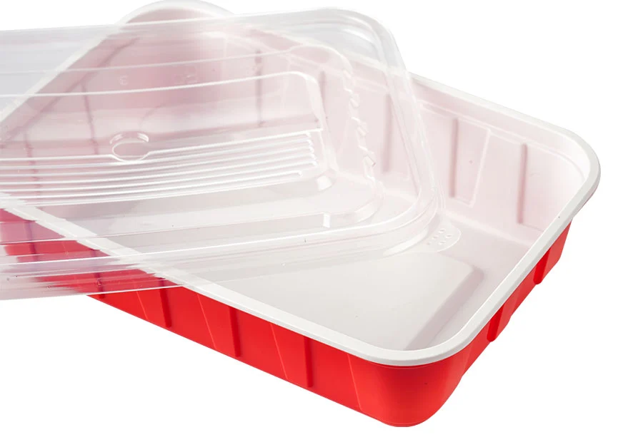 Red Small Rectangle Plastic Box