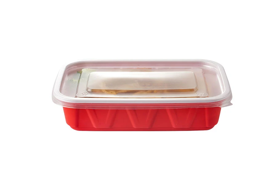 Red Small Rectangle Plastic Box