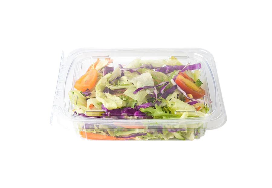 Tamper-Proof Sealed Salad Containers