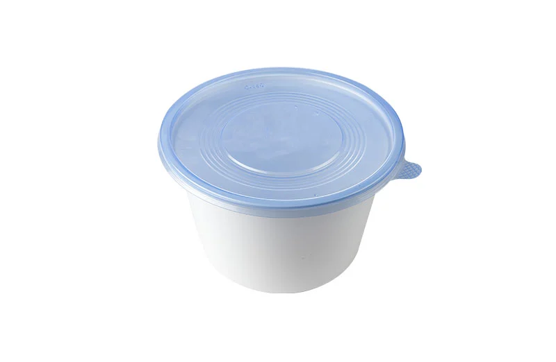 White Large Salad Bowl