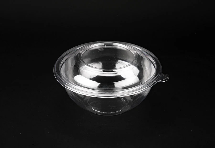 Large Clear Salad Bowl