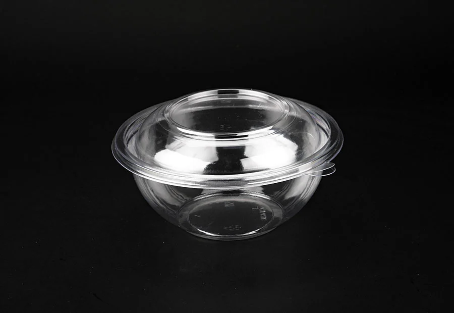 Large Clear Salad Bowl