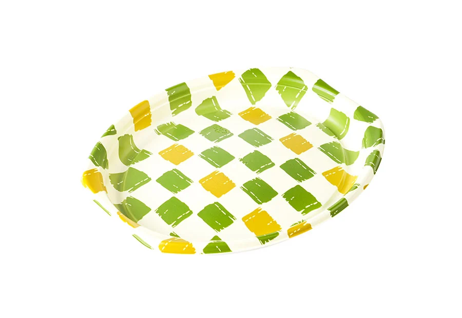 Oval Plastic Tray For Seafood