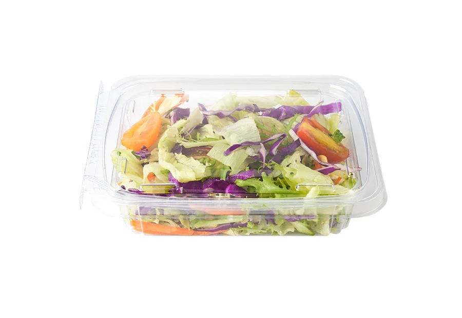 Tamper-Proof Sealed Salad Containers