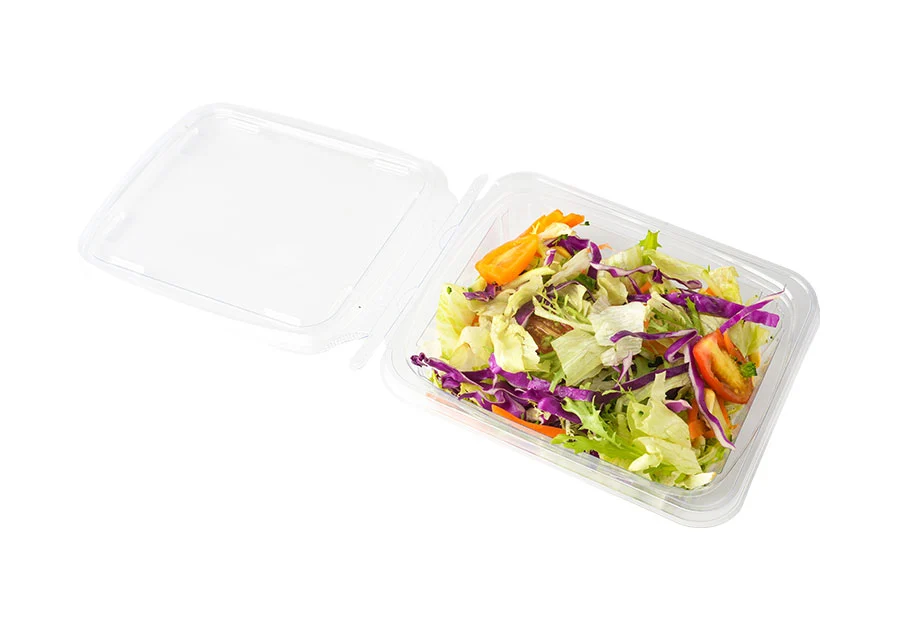 Tamper-Proof Sealed Salad Containers