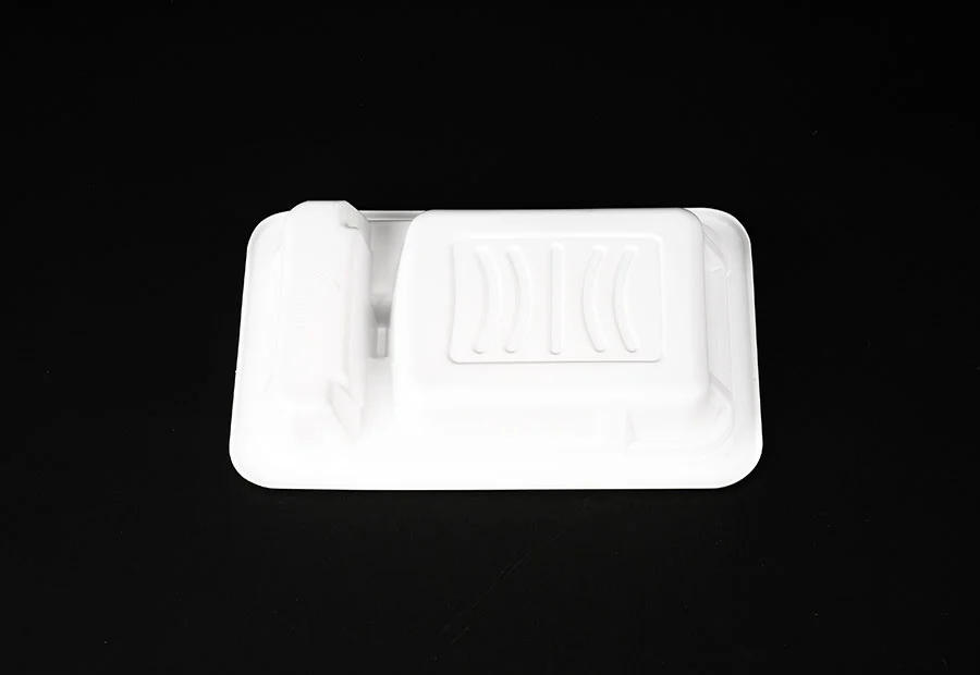 Salmon Plastic PP Tray