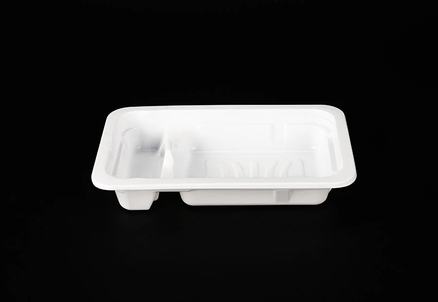 Salmon Plastic PP Tray