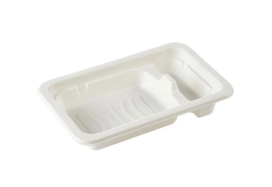 Salmon Plastic PP Tray