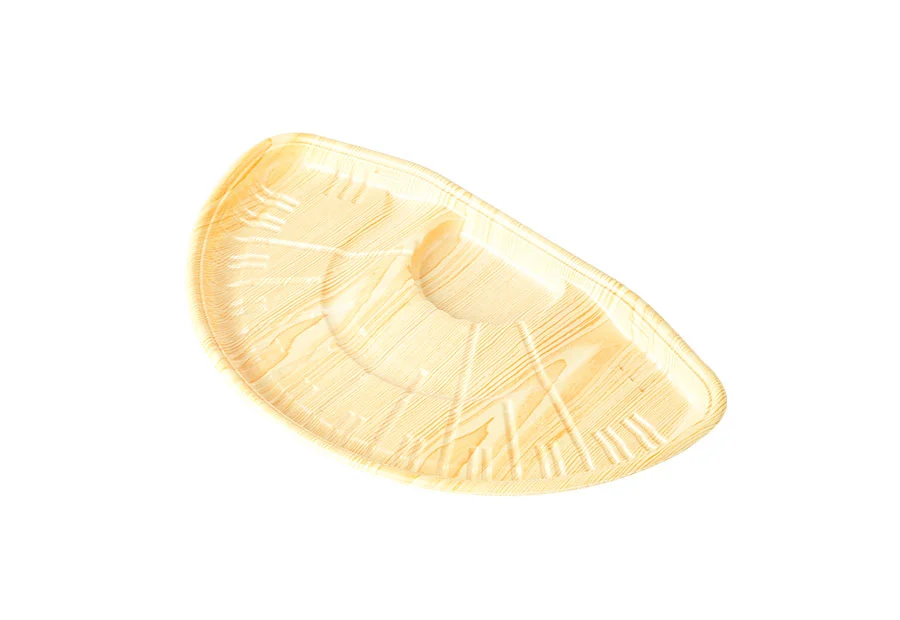 Fan Shape PP Tray For Seafood