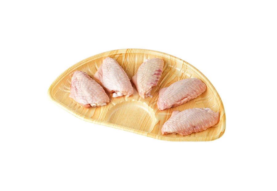 Fan Shape PP Tray For Seafood