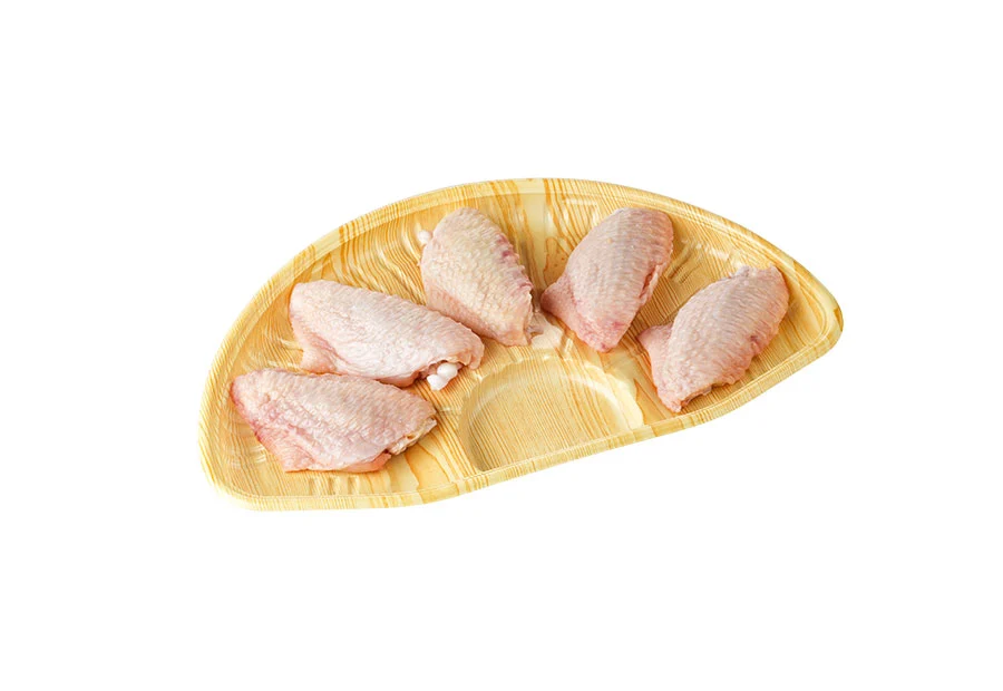 Fan Shape PP Tray For Seafood