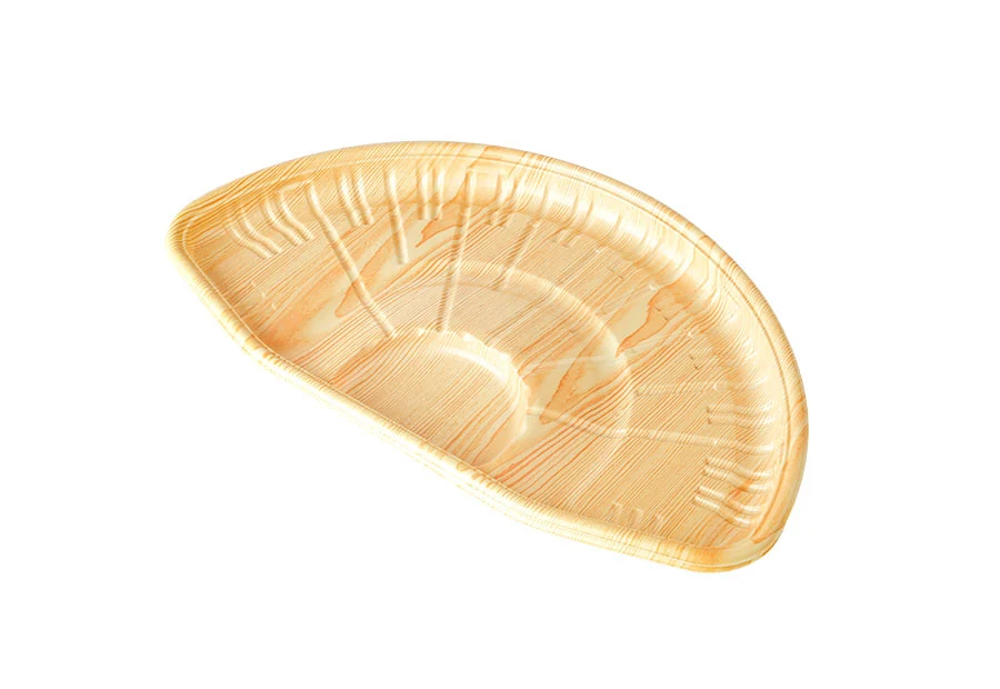 Fan Shape PP Tray For Seafood