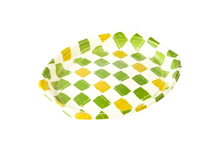 Oval Plastic Tray For Seafood