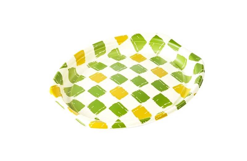 Oval Plastic Tray For Seafood