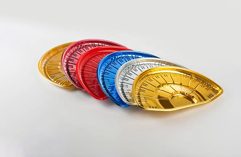 Colorful Fan-Shape Tray