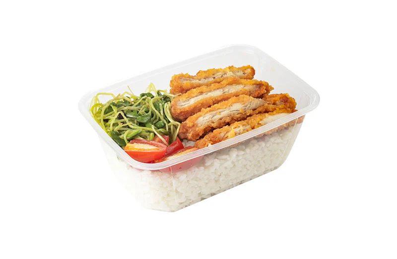 Transparent Large Plastic Lunch Box