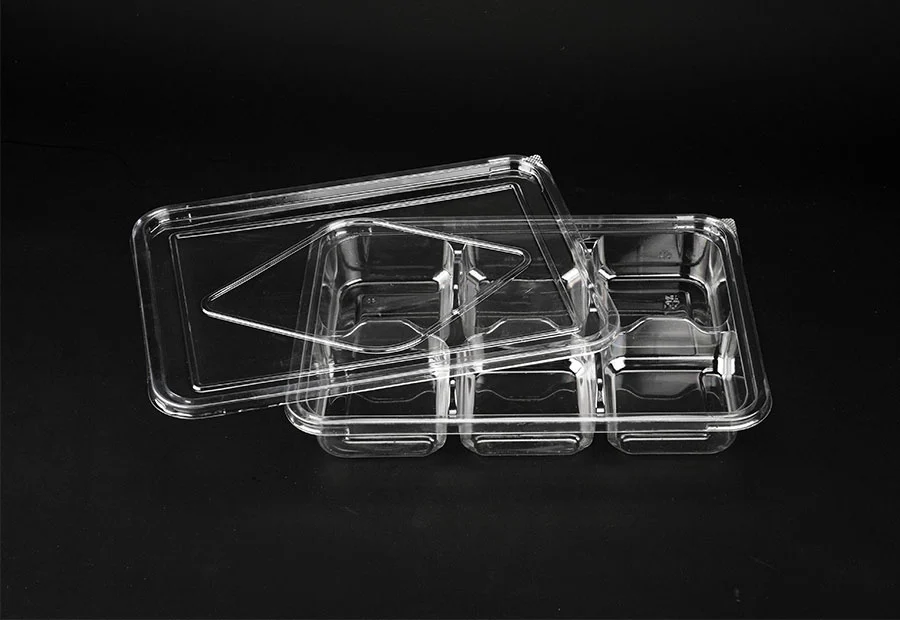 High-quality 6-compartment Pastry Box