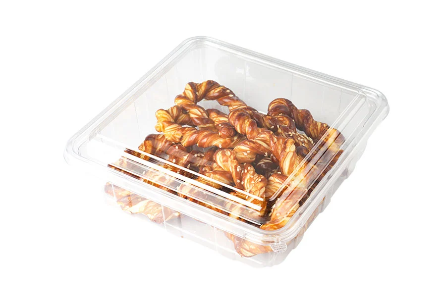 Disposable PET Plastic Sealed Box