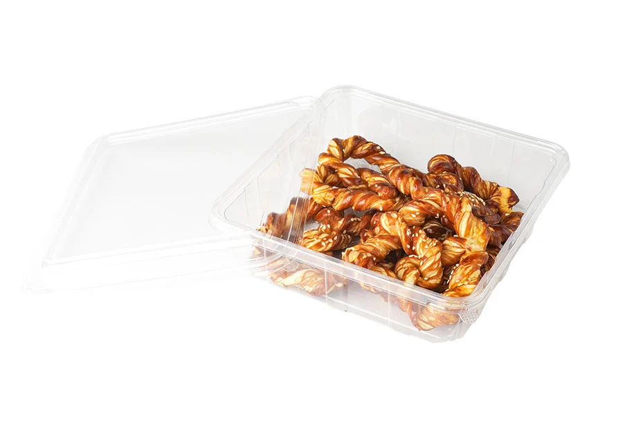 Disposable PET Plastic Sealed Box