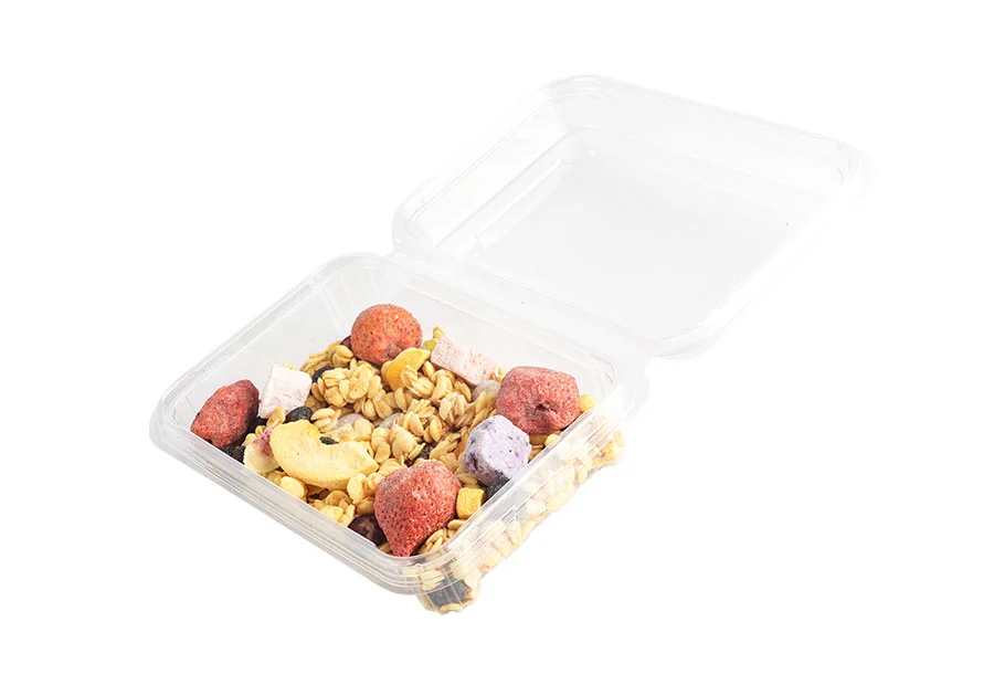 Transparent PET Box With Clamshell