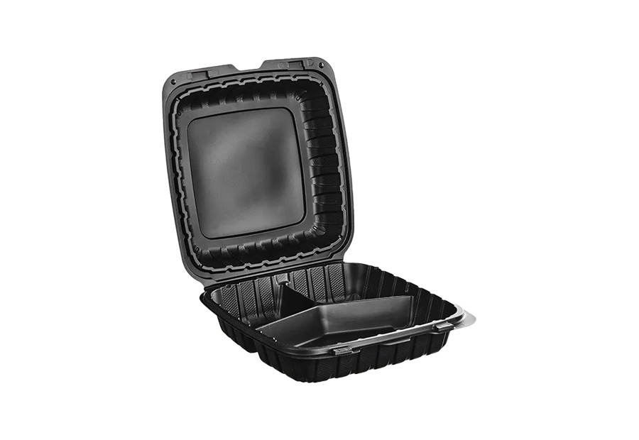 8-inch MFPP multi-compartment container