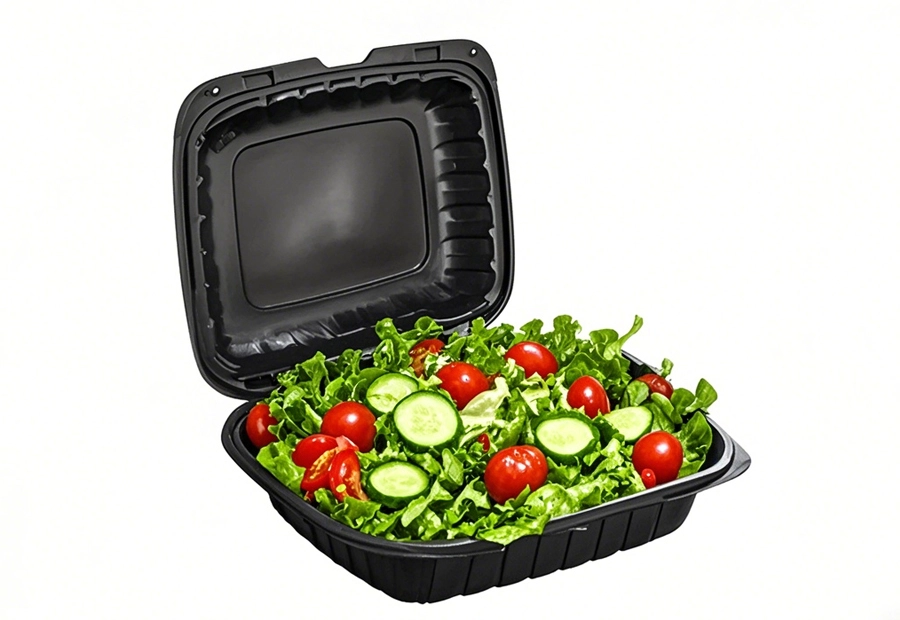 8-inch MFPP single-compartment container