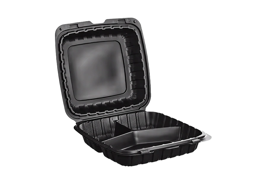 9-inch MFPP multi-compartment container