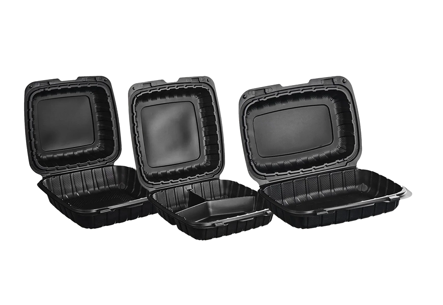 9-inch MFPP multi-compartment container