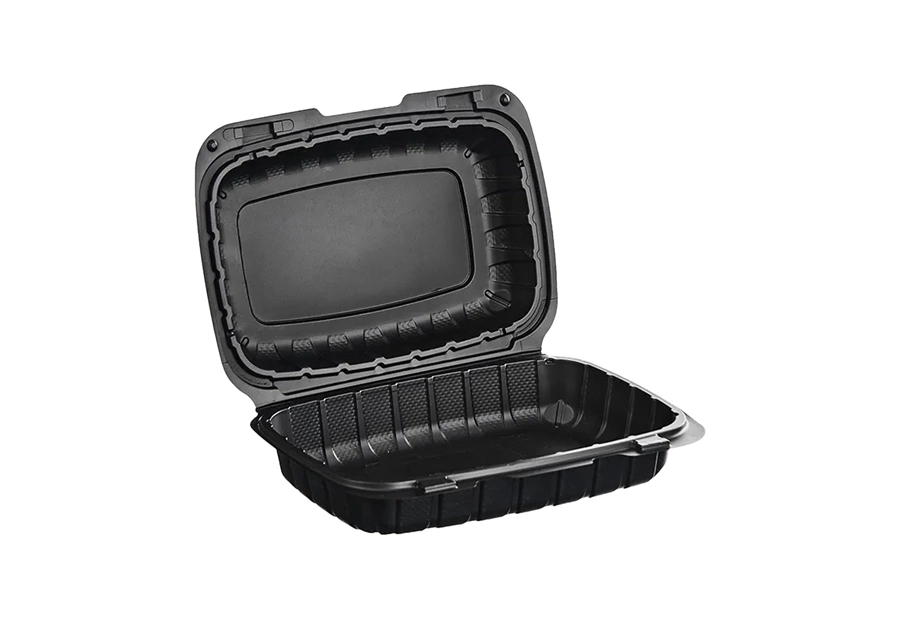 Rectangular MFPP single-compartment container