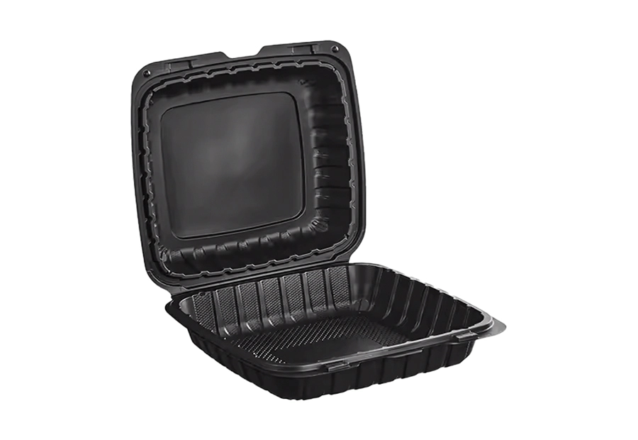 Rectangular MFPP single-compartment container